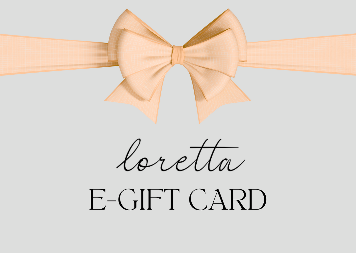 E-gift card