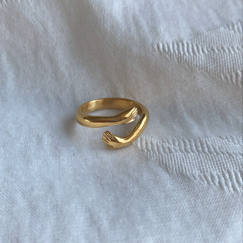 PREORDER Embrace Gold Ring - Image 2