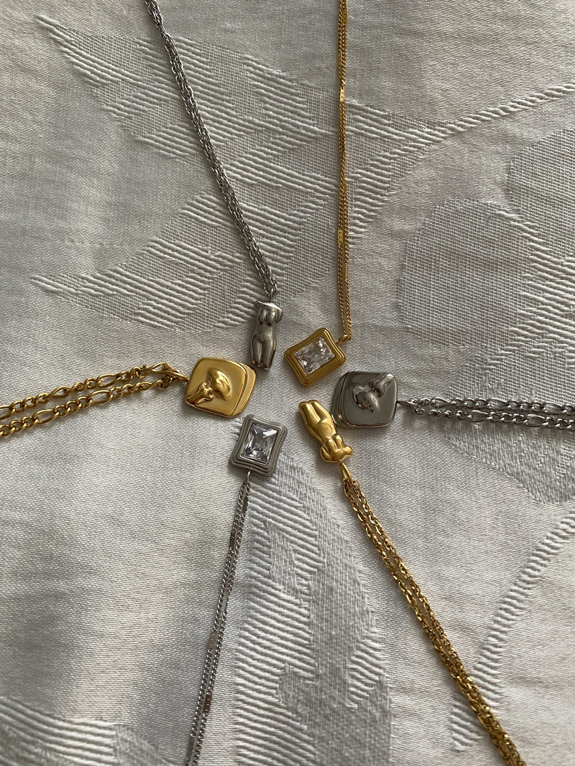 PREORDER Visage Gold Necklace - Image 5