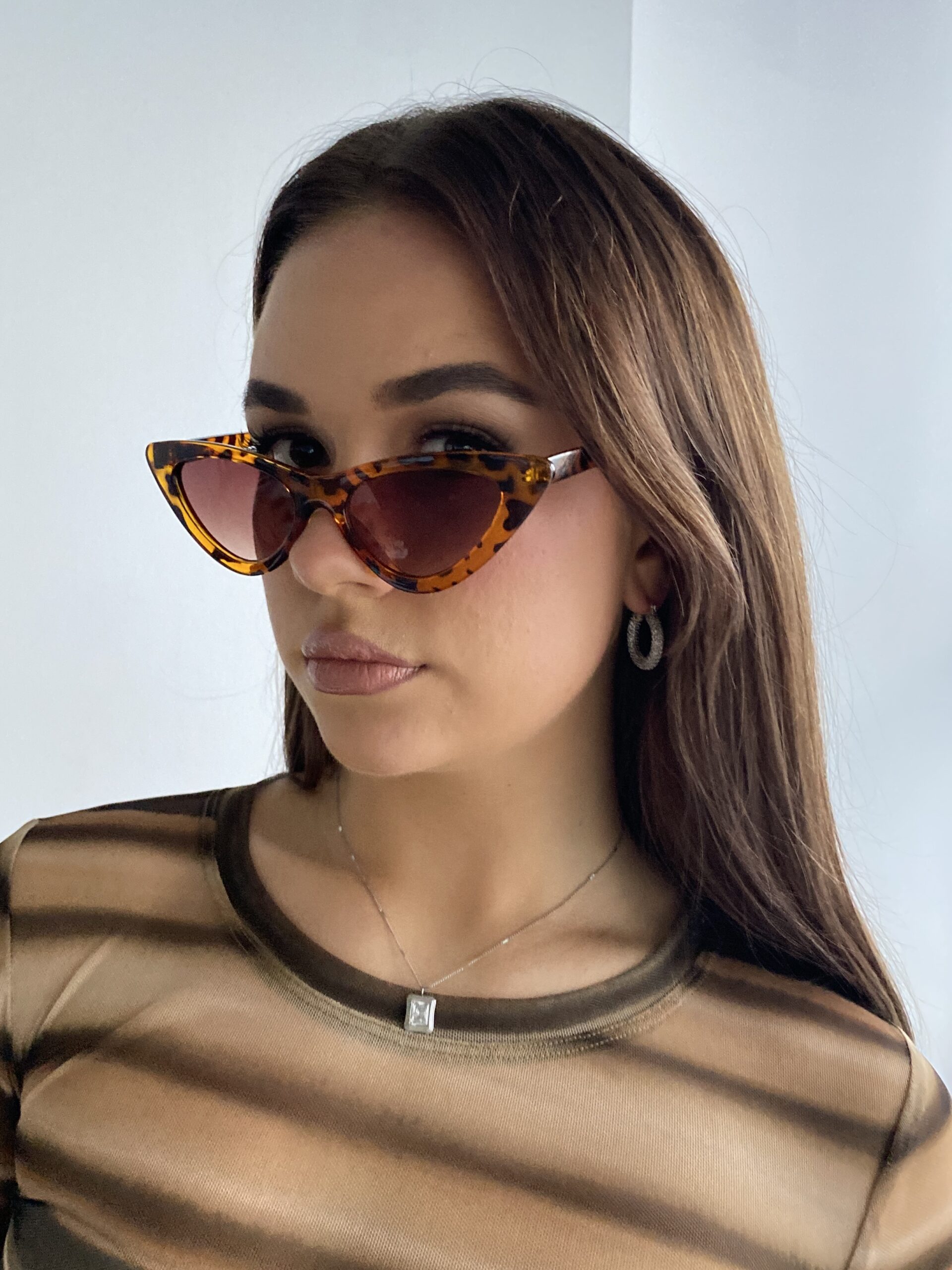Minx Cat Eye Sunglasses- Tortoise Shell - Image 2