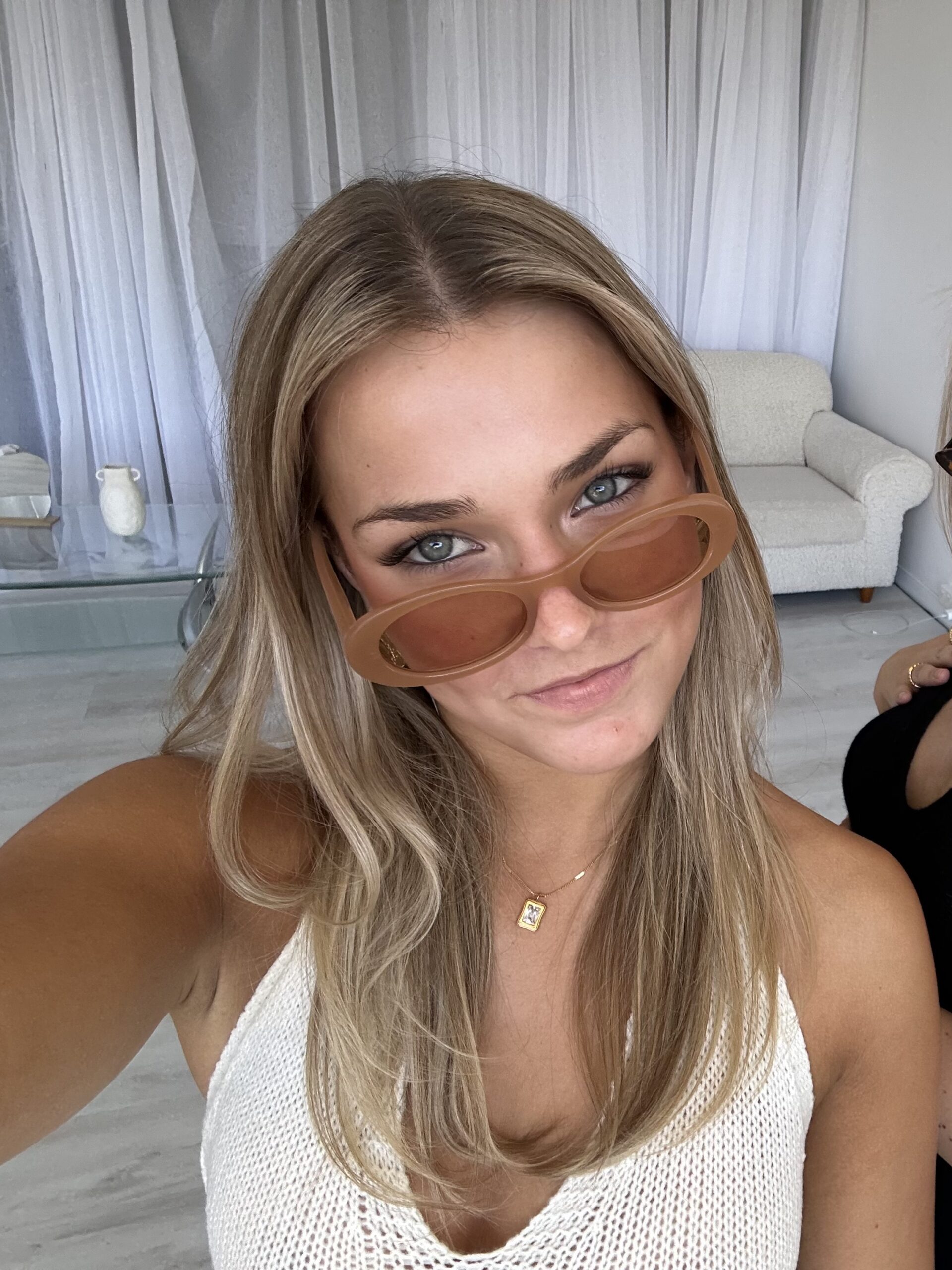 Jacinta Sunglasses- Salmon