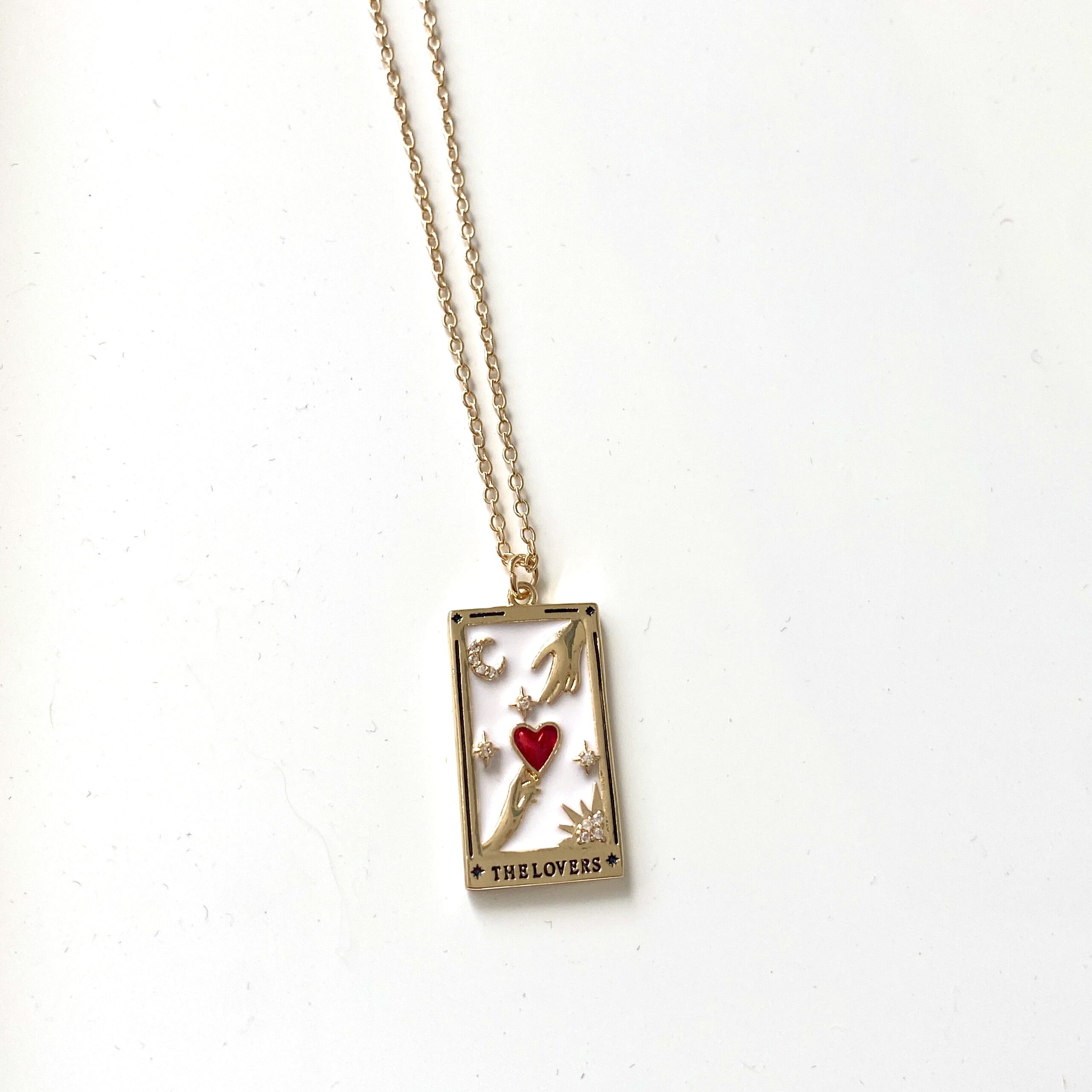 PREORDER The Lovers Tarot Necklace - Image 3